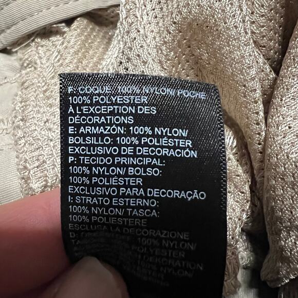 North Face Convertible Pants Mens Medium Zip Off Hiking Outdoor Nylon Belted - Picture 5 of 12